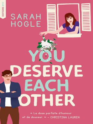 cover image of You deserve each other